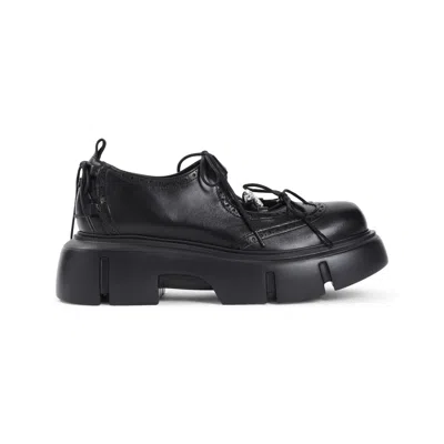 Simone Rocha Sneakers Ghillie Brogue -  - Cuir - Noir In Black