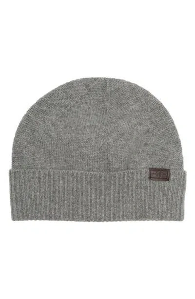 Hickey Freeman Cashmere Beanie In Grey