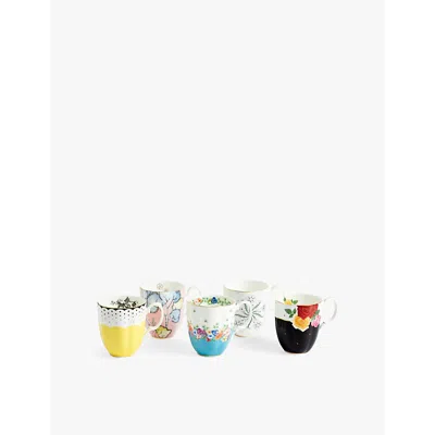 Royal Albert 100 Years Set Of 5 Bone China Mugs