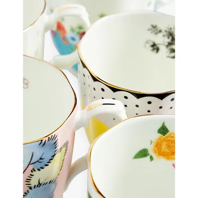 Royal Albert 100 Years Set Of 5 Bone China Mugs
