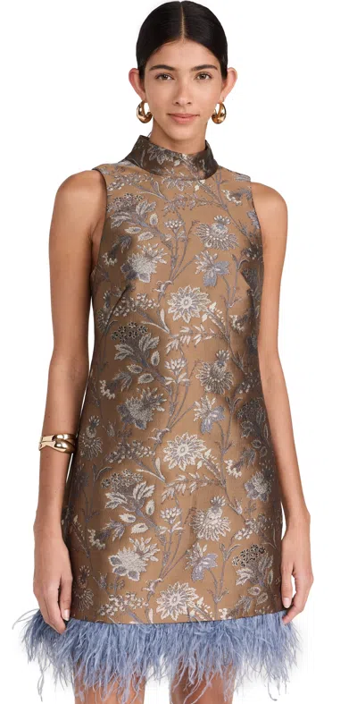 Shop Cara Cara Tay Dress Jacquard Garden