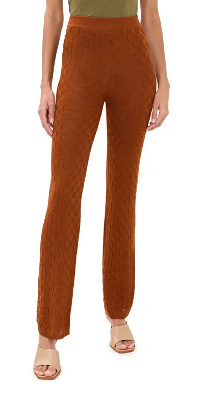 Escvdo Taki Light Pants Lacre In Lacre