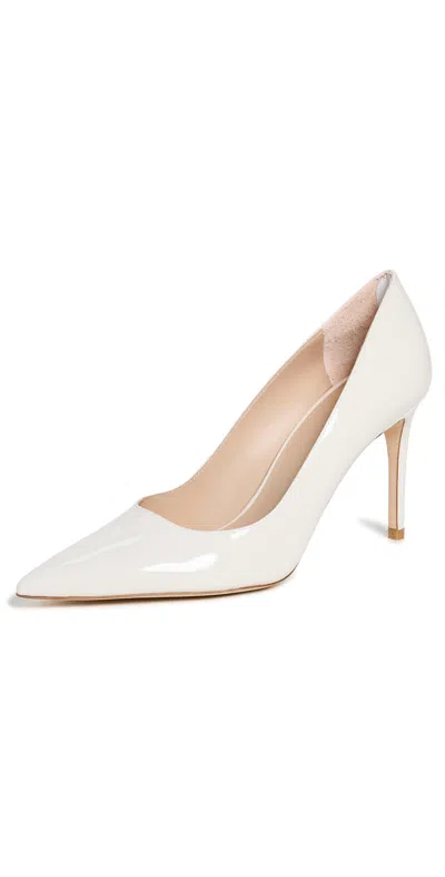 Stuart Weitzman Stuart Power Pumps 85mm Cream In Cream