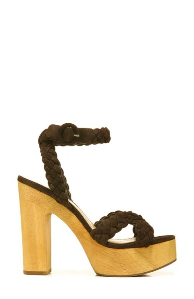Veronica Beard Gael Platform Sandal In Espresso