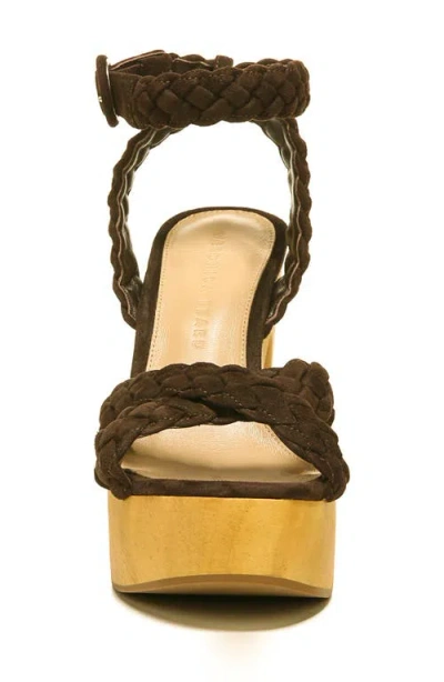 Veronica Beard Gael Platform Sandal In Espresso