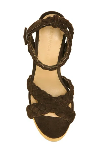 Veronica Beard Gael Platform Sandal In Espresso