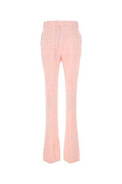 Bottega Veneta Notebook-pattern Flared Pants