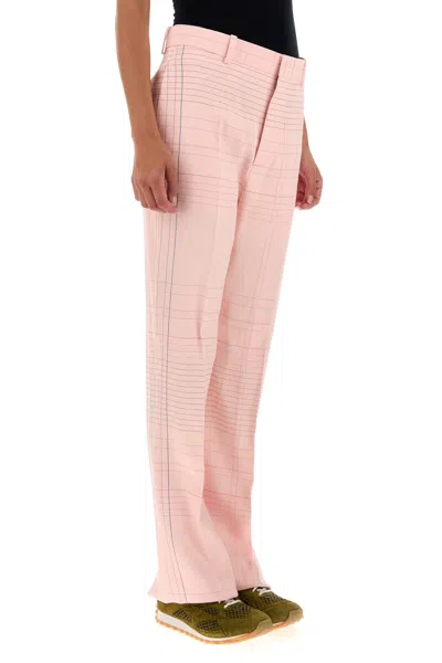 Bottega Veneta Notebook-pattern Flared Pants