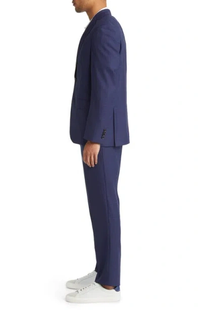 Ted Baker Karl Soft Constructed Wool Suit In Blue