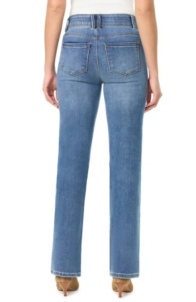 Curve Appeal Joslin High Waist Bootcut Jeans In Capri