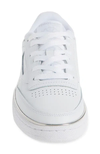Reebok Club C 85 Sneaker In White/white/barelygrey