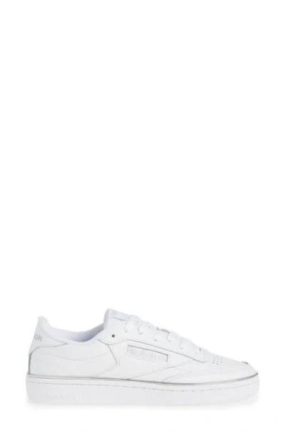 Reebok Club C 85 Sneaker In White/white/barelygrey