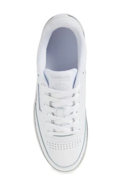 Reebok Club C 85 Sneaker In White/white/barelygrey