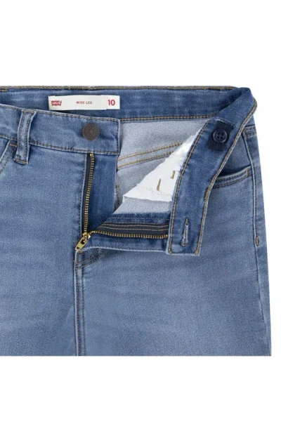 Levi's® Kids' Wide Leg Jeans In Lapis Sights