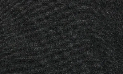 David Donahue Quarter Zip Pullover In Charcoal