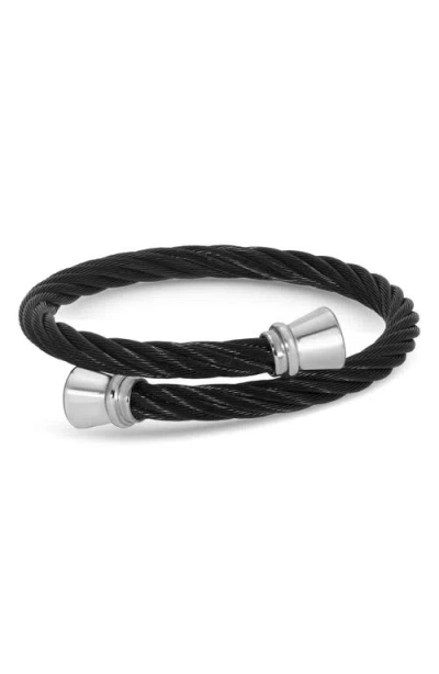 Eye Candy Los Angeles Lev Crystal 3-pack Assorted Bracelets In Black