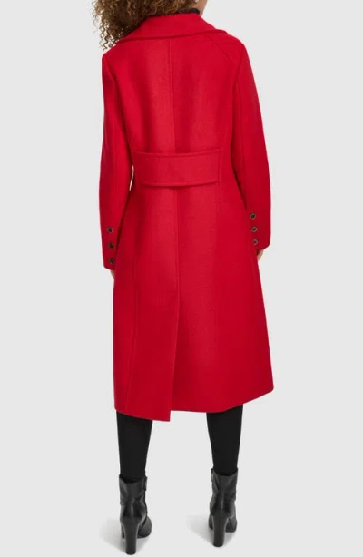 Kenneth Cole New York Walking Coat In Red
