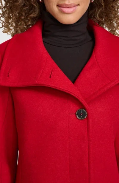 Kenneth Cole New York Walking Coat In Red