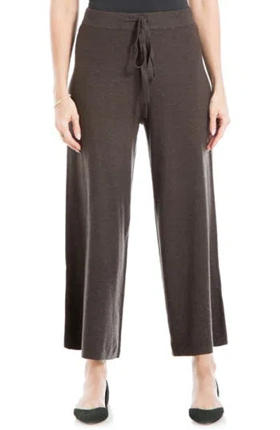 Max Studio Fine Gauge Sweater Pants In Charcoal