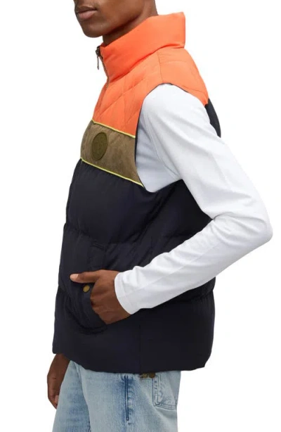 Scotch & Soda Ovela Puffer Vest In Night