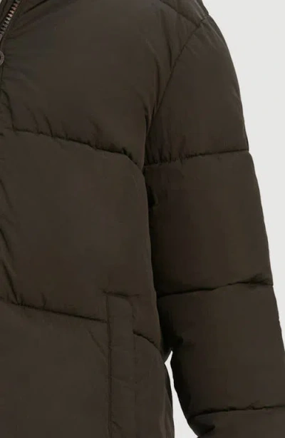 Noize Ramona Hooded Parka In Spruce