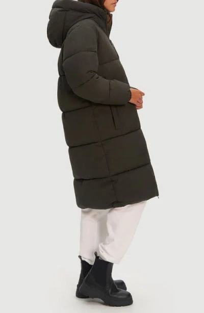 Noize Ramona Hooded Parka In Spruce