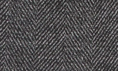 English Laundry Chevron Wool Blend Overcoat In Charcoal