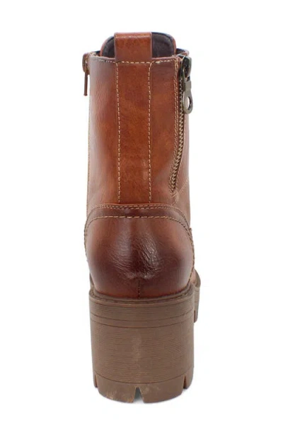 Yoki Jolene 03 Combat Boot In Rust
