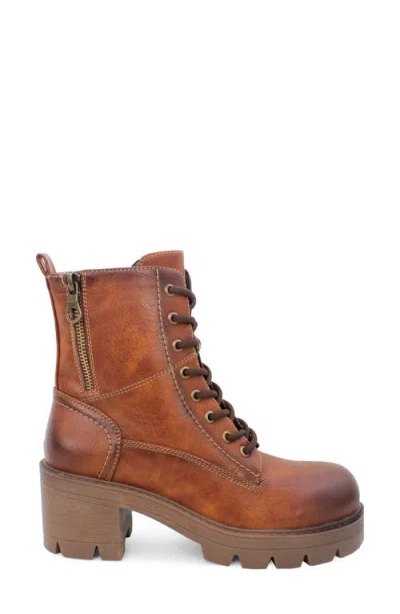Yoki Jolene 03 Combat Boot In Rust