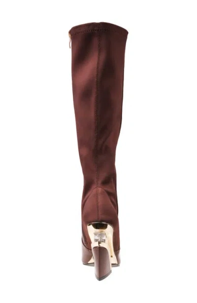 Ninety Union Villa Wedge Boot In Brown