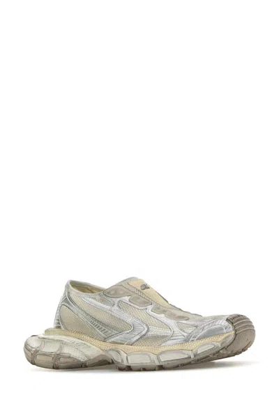 Balenciaga 50mm 3xl Mesh Sneakers In Eggshell