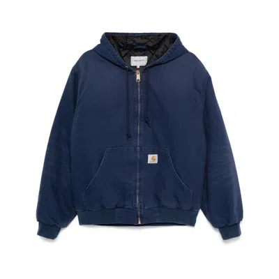 Carhartt Active Jacket With Ribbed Cuffs And Hood
