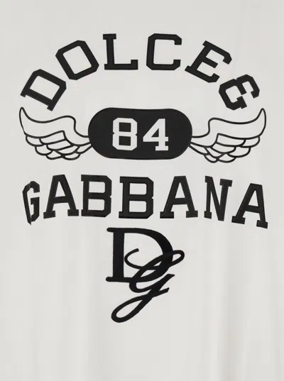 Dolce & Gabbana Men Cotton T-shirt In White
