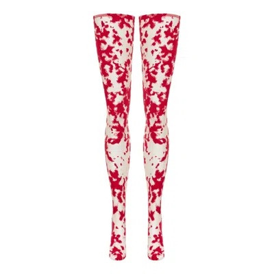 Perilla Women's Harlow Stockings Red In Red