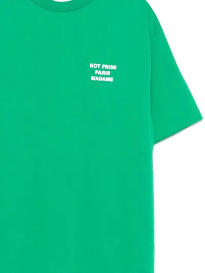 Shop Drôle De Monsieur Drole De Monsieur T-shirts And Polos In Green