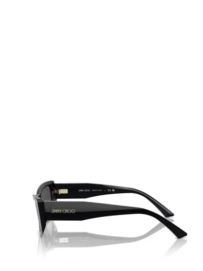 Jimmy Choo Womens Black Jc5002bu Rectangle-frame Acetate Sunglasses