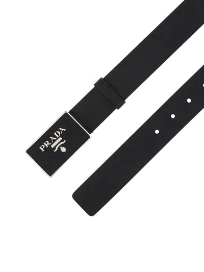 Prada Belts In Black