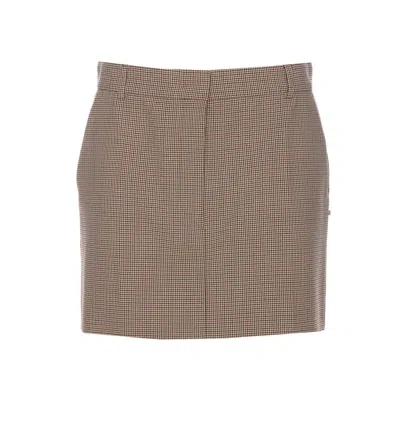 Shop Sportmax Skirts In Beige