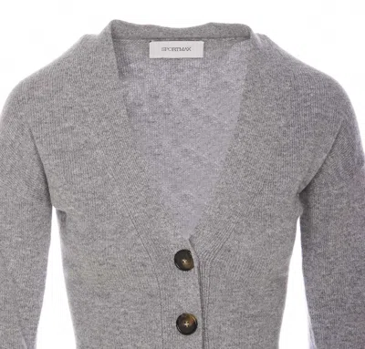 Shop Sportmax Sweaters In Grey