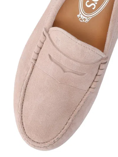 Shop Tod's Flat Shoes In Pink