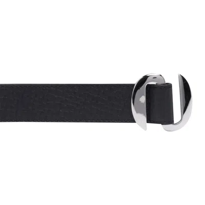 Shop Orciani Belts In Black