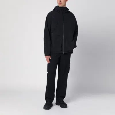 Purple Mountain Observatory Black 3-layer Shell Jacket In Black