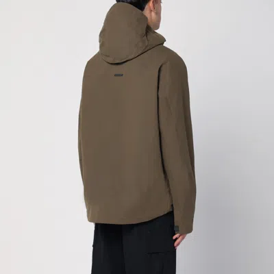 Purple Mountain Observatory Khaki Green 3-layer Shell Jacket In Green