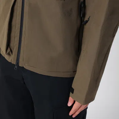 Purple Mountain Observatory Khaki Green 3-layer Shell Jacket In Green