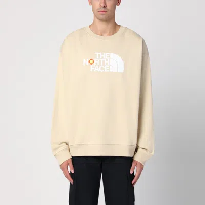 The North Face Beige Sweatshirt Tnf X Yinka Ilori In Light Blue