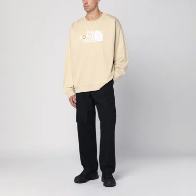 The North Face Beige Sweatshirt Tnf X Yinka Ilori In Light Blue