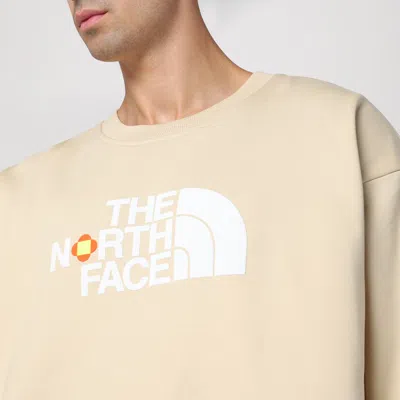 The North Face Beige Sweatshirt Tnf X Yinka Ilori In Light Blue