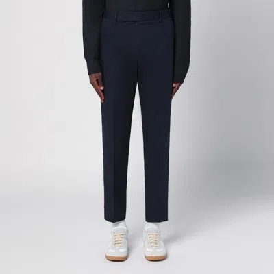 PT TORINO PT TORINO BLUE COTTON TROUSERS 