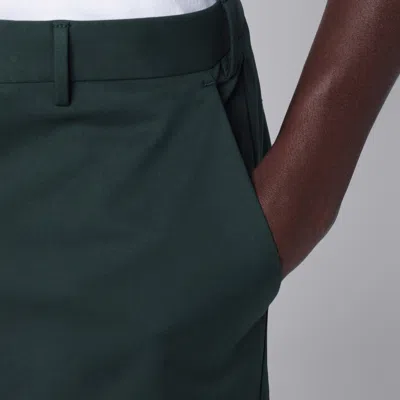 Pt Torino Cotton Trousers With Back Pockets And Belt Loops In Green