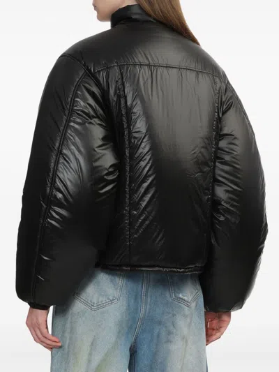 Shop Egonlab Inflated Puffer Jacket In Schwarz